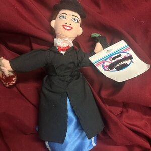 Disney Mary Poppins Stuffed Doll - Black and Blue